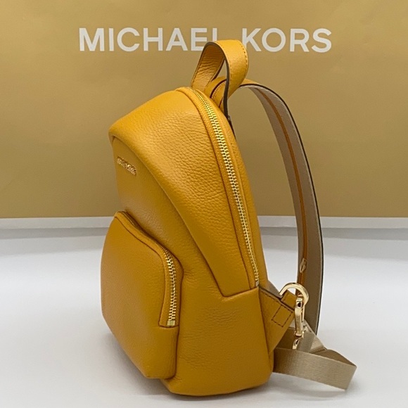 MICHAEL KORS ERIN SM CONVERTIBLE BACKPACK MARIGOlD - Picture 6 of 16